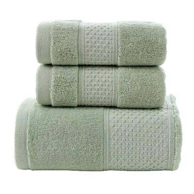 China QUICK DRY custom door gift towel for bath towel sets in gift box for sale