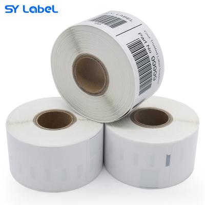 China three-proof custom (89mm x 36mm blank shipping barcode label sticker address 99012 blank waterproof custom waterproof thermal labels roll for Dymo printer for sale