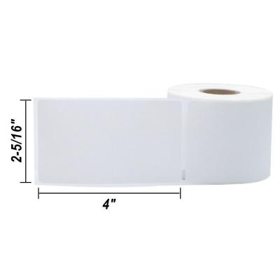 China 2-5/16" waterproof; x 4" (59mm x 102mm) 30256 shipping labels 300 labels per roll direct thermal label for sale