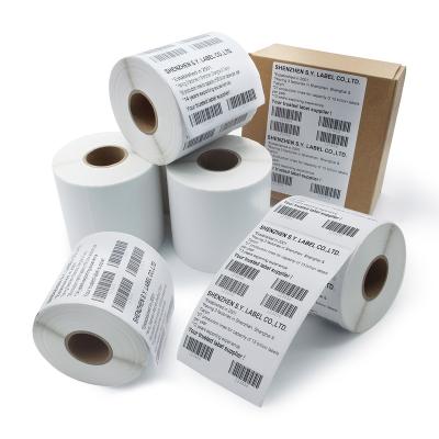 China Factory Direct Supply Heat Sensitive Thermal Sticker Labels Label 100x150 Thermal Label Sticker for sale