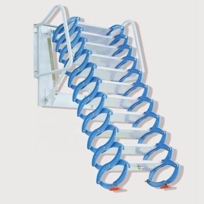 China Folding Ladders Wall Bracket Step Ladder Outdoor Aluminum Foldable Stairs for sale