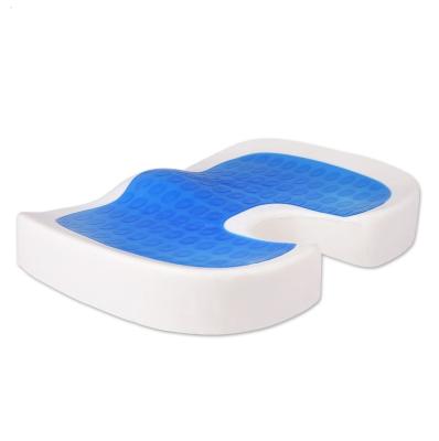 China Factory Supply U-shape Memory Cooling Stretch Sit Gel Soft Memory Foam Premium Cushion for sale