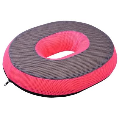 China Memory Factory Wholesale Air-permeable Round Donut Memory Foam Chair Pad Foam Seat Cushion for sale