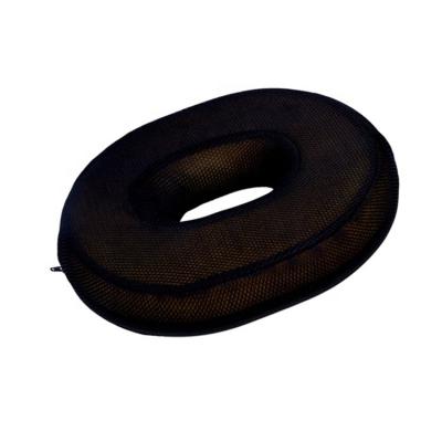 China High End Soft Breathable Round Memory Donut Chair Memory Foam Cushion For Office for sale