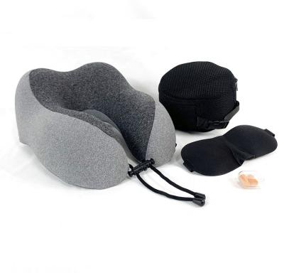 China Factory Supply Portable Office Car Memory Neck Travel Pillow U Shaped Foam Latest Design PORTABLE for sale