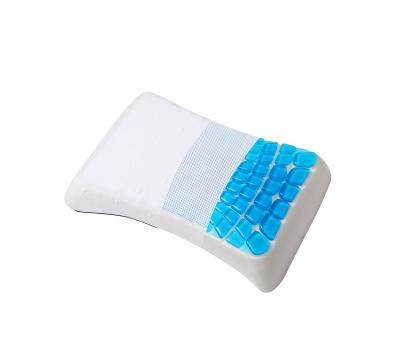 China New Arrivals Good Quality Cooling Gel Ultra Soft Lumbar Support Gel Protector Cooling Bed Pillow for sale