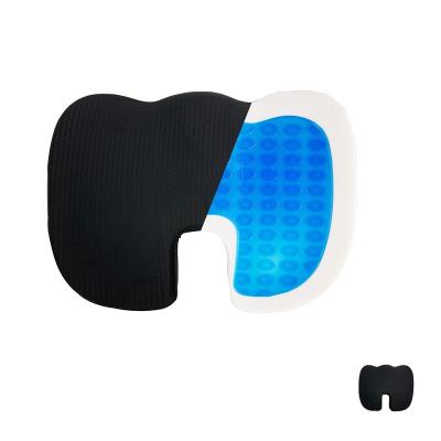 China Coccyx Anti-Decubitus Orthopedic Gel Enhanced Memory Foam Cool Gel Cushion for sale