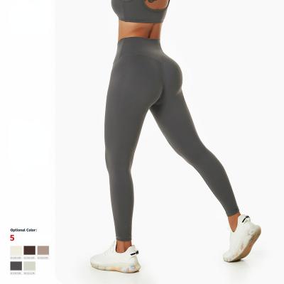 China Antibacterial Butt-Lifting Fitness Pants Logo Women's High Waisted Women Yoga Leggings Custom Pump Fitness Gaiters Strongly Designed For Running for sale