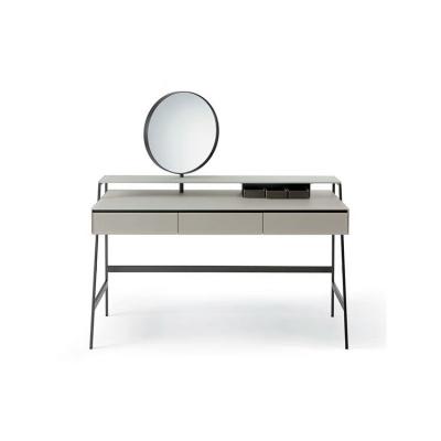 China Modern Minimalist Home Furniture Makeup Dressing Table With Mirror for sale