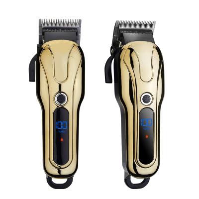 China 2 Hours Digital LCD Display Household Men's Hair Clipper High Power Professional Electric Hair Clipper Barber Shop for sale