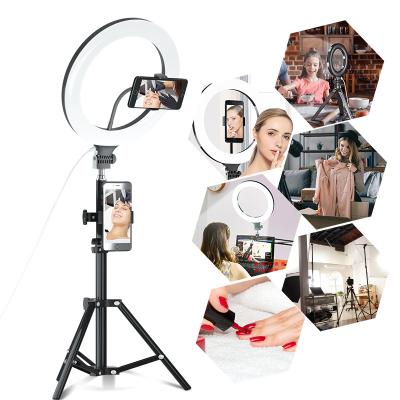 China Live Fill AnchorLEDRing Selfie Cell Phone Live Fill Light Internet Celebrity Photography Ring Light for Car LX605870062819A-3 for sale