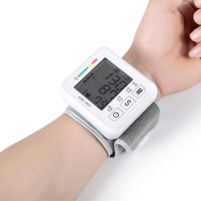 China Home Use Self Test Sphygmomanometer Health Care Digital LCD Wrist Arm Blood Pressure Monitor for sale