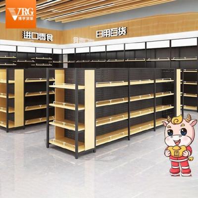 China Wholesale Design Factory Floor Display Rack Wine Cabinet Shelf Free Drawing Supermarket for sale