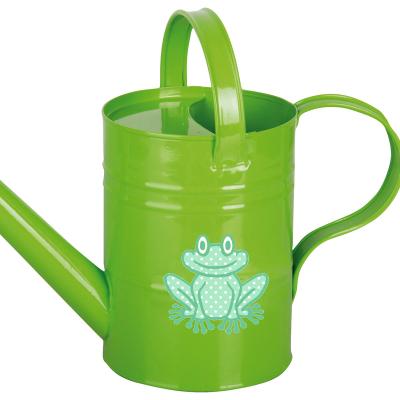 China Garden Galvanized Garden Zinc Kids Watering Cans Kindergarten Tools Garden Water Box for sale