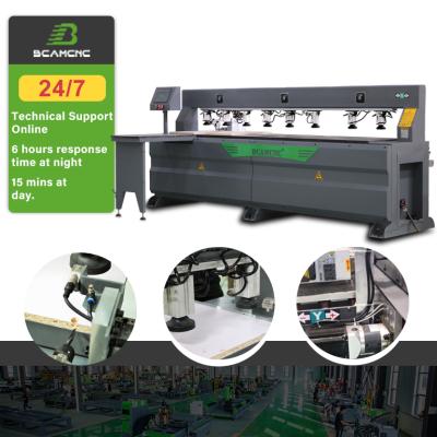 China Drilling Wood Panel Holes Cheap Woodworking Fast Speed ​​Hole Drilling Machine Pneumatic Wood Side Drilling Machines For Furniture for sale