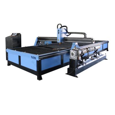 China Industrial Metal Cutting 160A Power Supply Plasma Cutting Machine CNC 2060 Used For Metal Round Pipe for sale