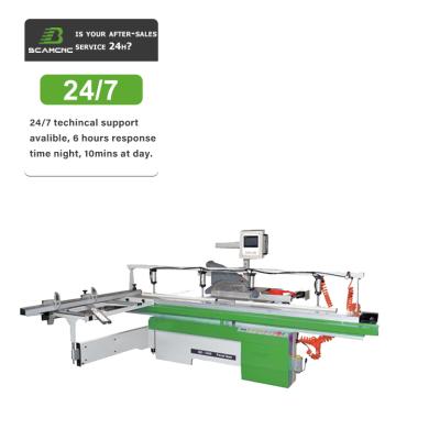 China High Quality Horizontal Plywood Saw Cutting Machine Sliding Table Wood Panel Saw For Woodworking for sale