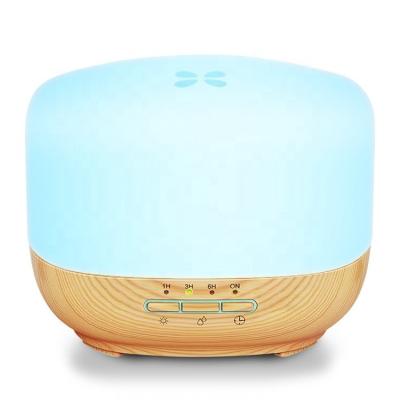 China Professional Ceramic Cool Mist Ultrasonic Aroma Humidifiers OEM Car Maker Stone Diffuser with Electric Lamp for Home for sale