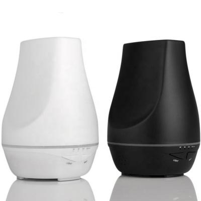 China Car Cool Mist Ultrasonic Aroma Diffuser with 4 Timer Settings Essential Oil and Music Touch Button Humidifier for Spa Room for sale