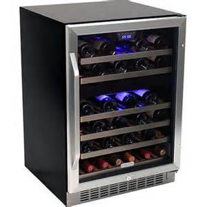 China 51 Bottles compressor wine cooler Dual-Zone for sale