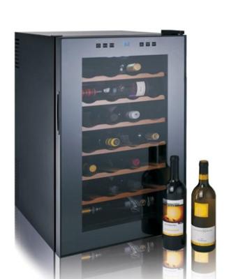 China 28 Bottles 70L Wine Cooler-Mechanical Single Zone (Thermoelectric Wine Cellar) for sale