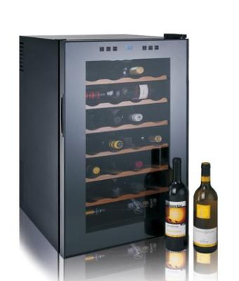 China 28 Bottles 70L Wine Cooler Single Zone (Thermoelectric Wine Cooler Wine Cellar) for sale