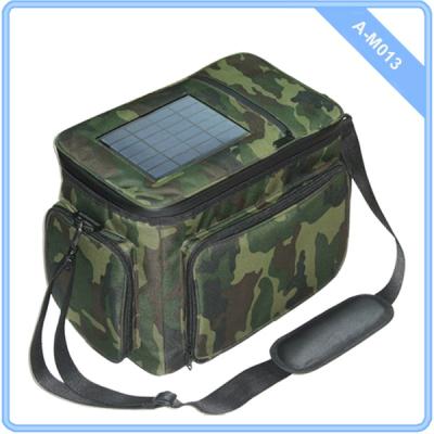 China A-M013 Fashion Outdoor SOLAR camo cooler bag Thermos cooler bag Party bag for sale