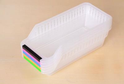 China ROHS Sanada Refrigerator Food Beer Plastic Transparent Storage Box Container for sale