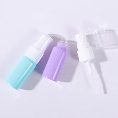 China High Quality Cosmetic Packaging 10ml Macarone Color Perfume Empty Atomizer Fine Mist Glass Spray Bottle With Plastic Cap for sale