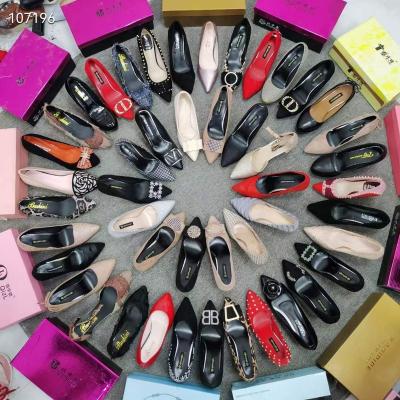 China 2022 Anti-slippery spring and high quality mixed women's shoes wholesale summer fashion elegant shoes for women led shoes FD0216 for sale