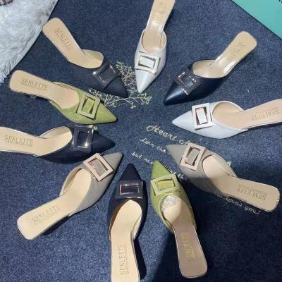 China Wholesale 2022 fashion new fashion women's casual shoes low heels shoes china factory new design stylish shoes AA0216 for sale