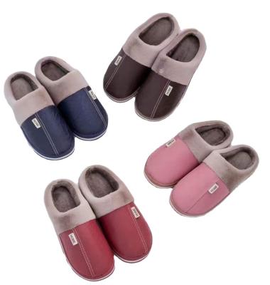 China New Fashion Trend Couples Slipper Mixed With High Quality Comfortable Warm In Winter Best Selling Indoor Popular Hot Design for sale