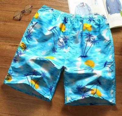 China Breathable Summer Printed Custom Logo Mens Swimming Trunks Hawaiian Shorts 2022 Mens Shorts for sale