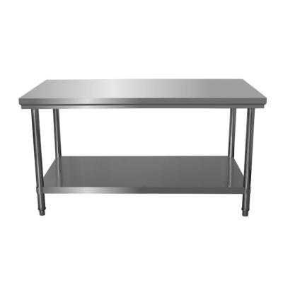 China 2022 New Design Commercial Kitchen Work Table Stainless Steel Table Bench Stainless Steel Work Table for sale