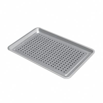 China Hotel Serving Trays High Quality Food Home Restaurant Rectangular Tray Metal Tray Stainless Steel Food Dish for sale