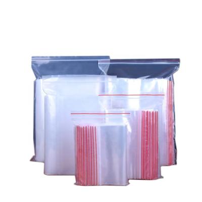 China Recyclable PE plastic zipper bag/clear plastic food bag/ziplock bag for food notebook laptop adapter for sale