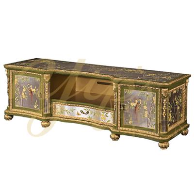 China Traditional Yips LD-1203-0099 Rose Princess Series Handpainted Rose Classic Model Living Room TV Cabinet for sale