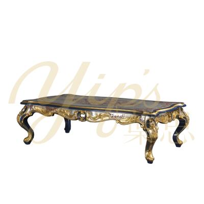 China Hand Painted Yips The Knight Series Luxury Furniture Silver Coffee Table LD-1703-1517 for sale