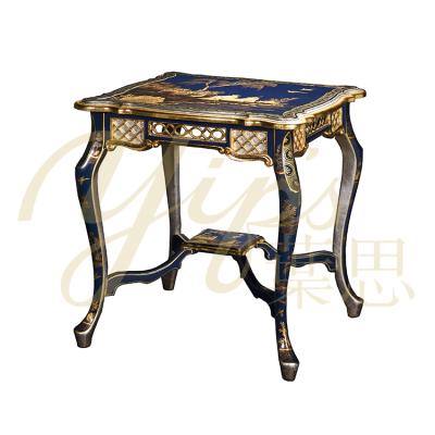 China Antique Yips LD-1203-0053/0053B/0053C Chinoiseries Hand Painted Antique-Looking Table Center Occasional Table for sale