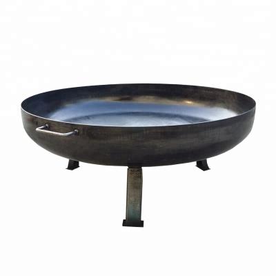 China Stocked Steel Round Bowl Heavy Duty Fire Pit For Outdoor for sale