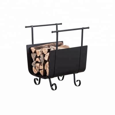 China OL-F119-2 Vegetable Garden Firewood Log Holder Rack Fireplace Accessories for sale