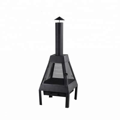 China OL-F094-A Stocked Outdoor Fire Pit Barbecue With Fireplace for sale