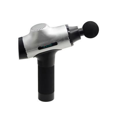 China 2020 Amazon hotsell mini body gun massager custom logo portable with LCD screen custom massage gun for sale