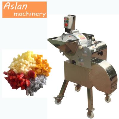 China Easy operation tomato cube vegetable cutting machine/potato cube cutting machine/onion fruit cube vegetable cutter for sale