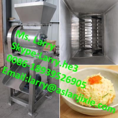 China 304 stainless steel fruit and vegetable grinders/industrial fruit grinder/fruit crusher for sale