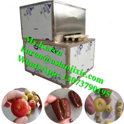 China High efficiency jujube pitting machine/jujube date seeds pricking machine/olive pit removal machine for sale