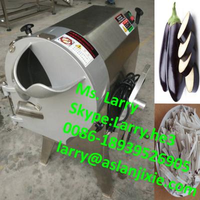 China 304 stainless steel eggplant strips cutter/eggplant slicing machine/eggplant stick slicing machine for sale