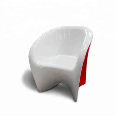 China Fiberglass Lounge Dining Armchair Modern Fiberglass Lounge Dining Chair For Dining Room Te koop