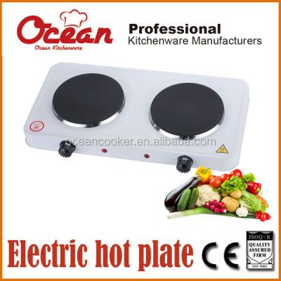 China ELECTRIC COOKING BURNER 2000W DOUBLE adjustable temperature DISH for sale