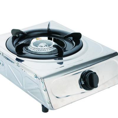 China Hotel 1 Burner Stainless Steel Gas Stove Hot Sale Stainless Steel Gas Stove for sale